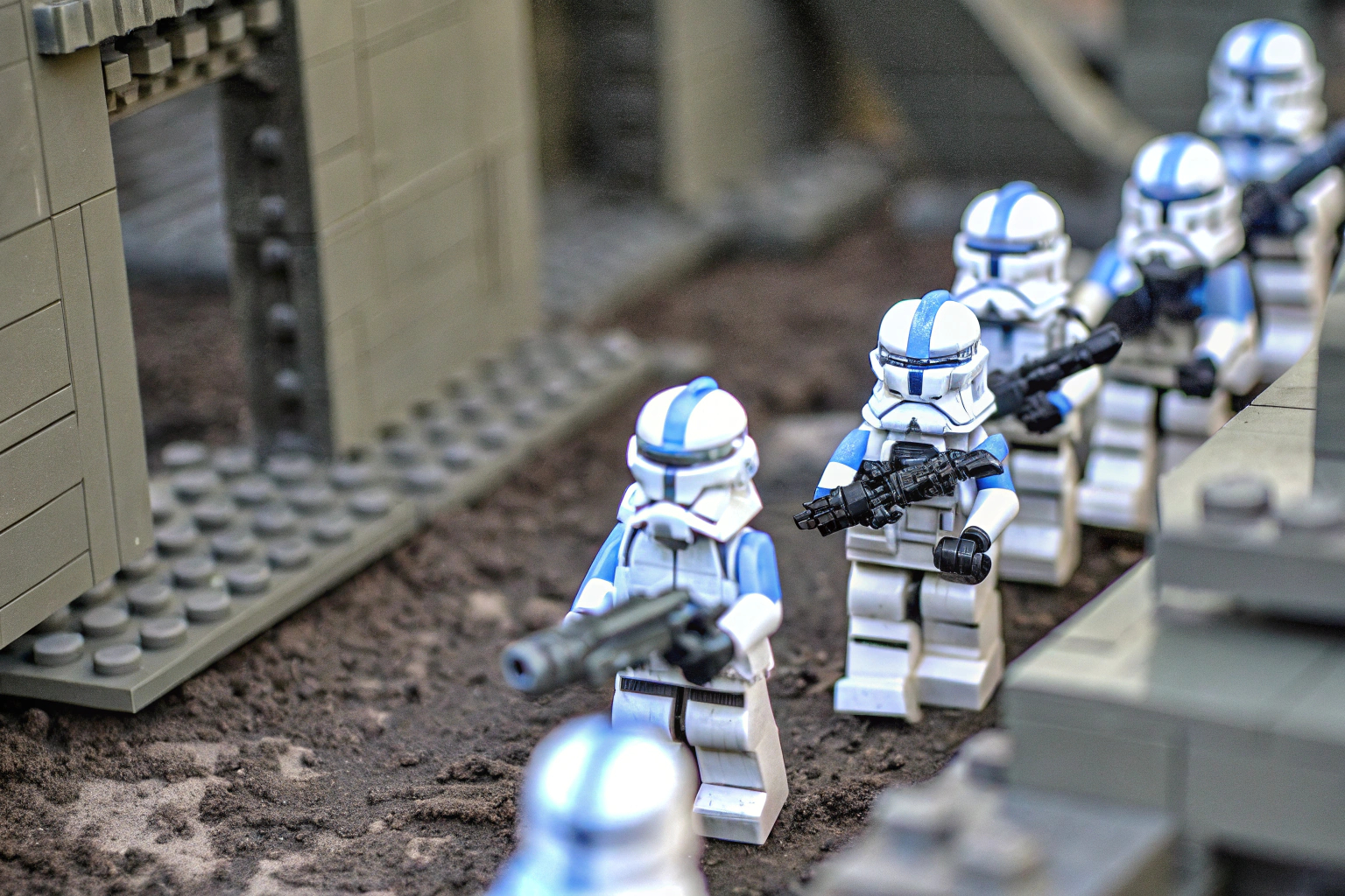 501st Clone Troopers im Einsatz LEGO Star Wars 501st Clone Troopers