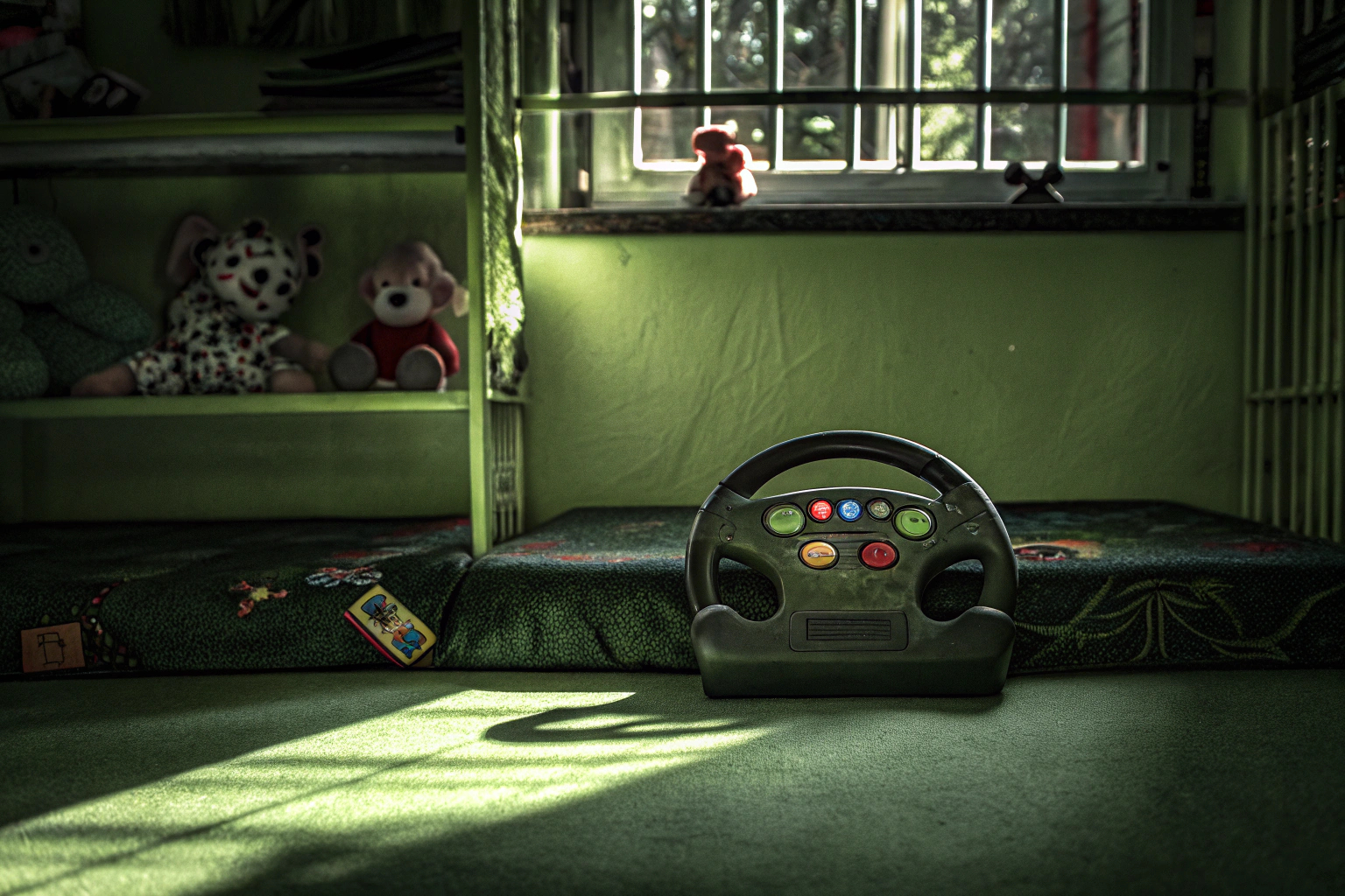 Das VTech Abenteuer Lernlenkrad, ein interaktives Lernspielzeug für Kinder. VTech Abenteuer Lernlenkrad