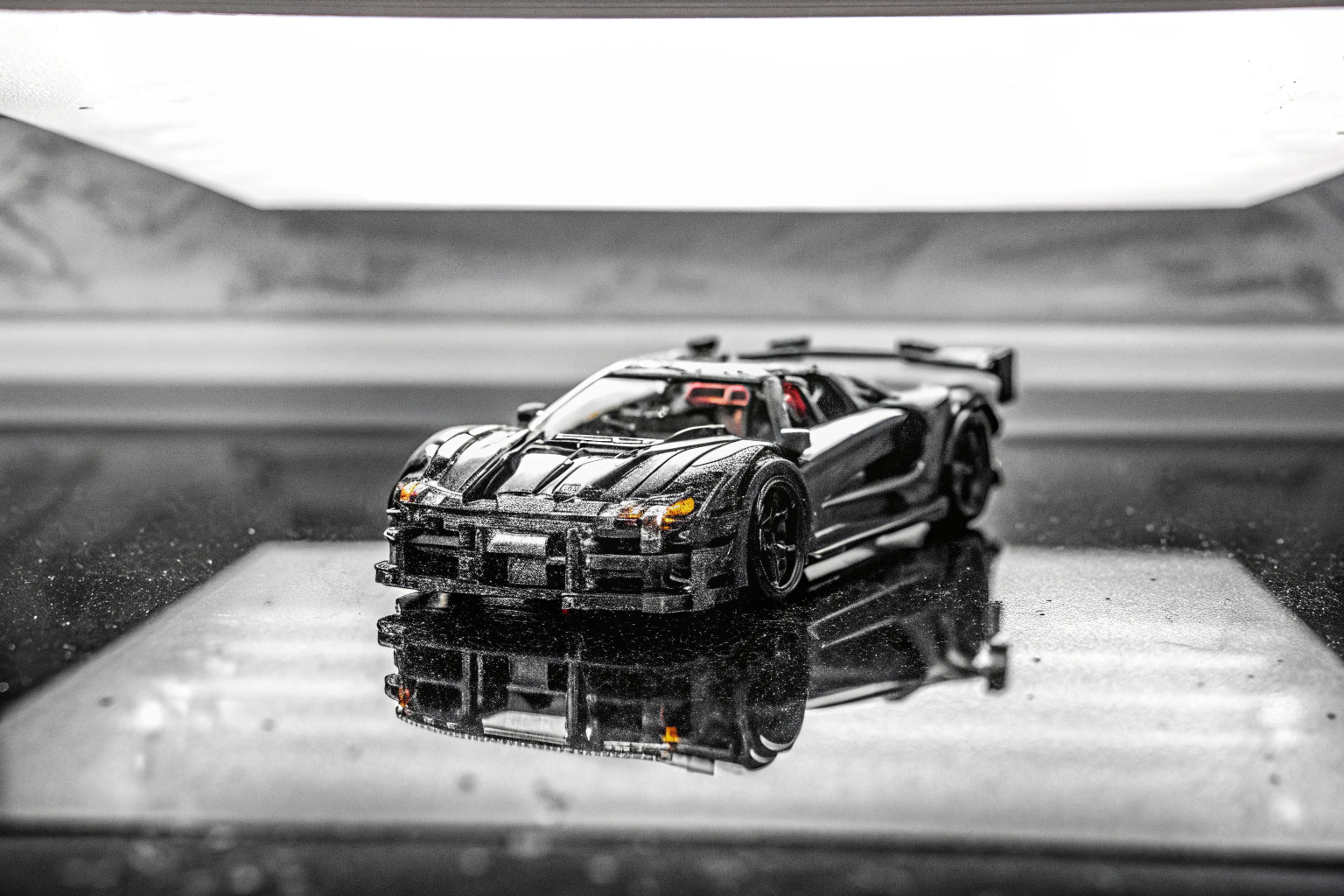Der LEGO Technic Koenigsegg Jesko Absolut Supersportwagen. LEGO Technic Koenigsegg Jesko Absolut