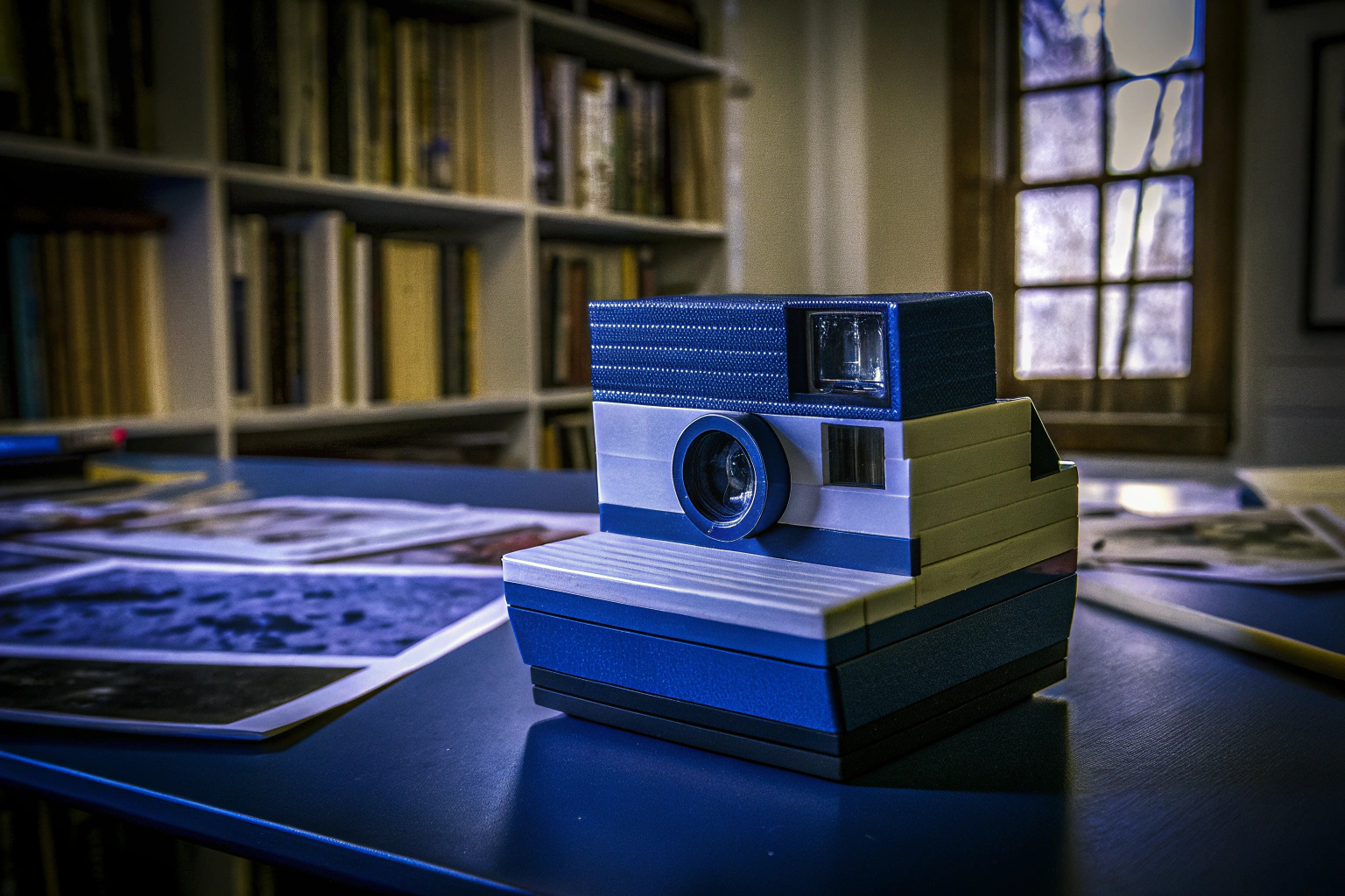 Die LEGO Ideas Polaroid OneStep SX-70 Kamera, ein kreatives Sammlerstück für Fotografie-Fans. LEGO Polaroid OneStep SX-70 Kamera