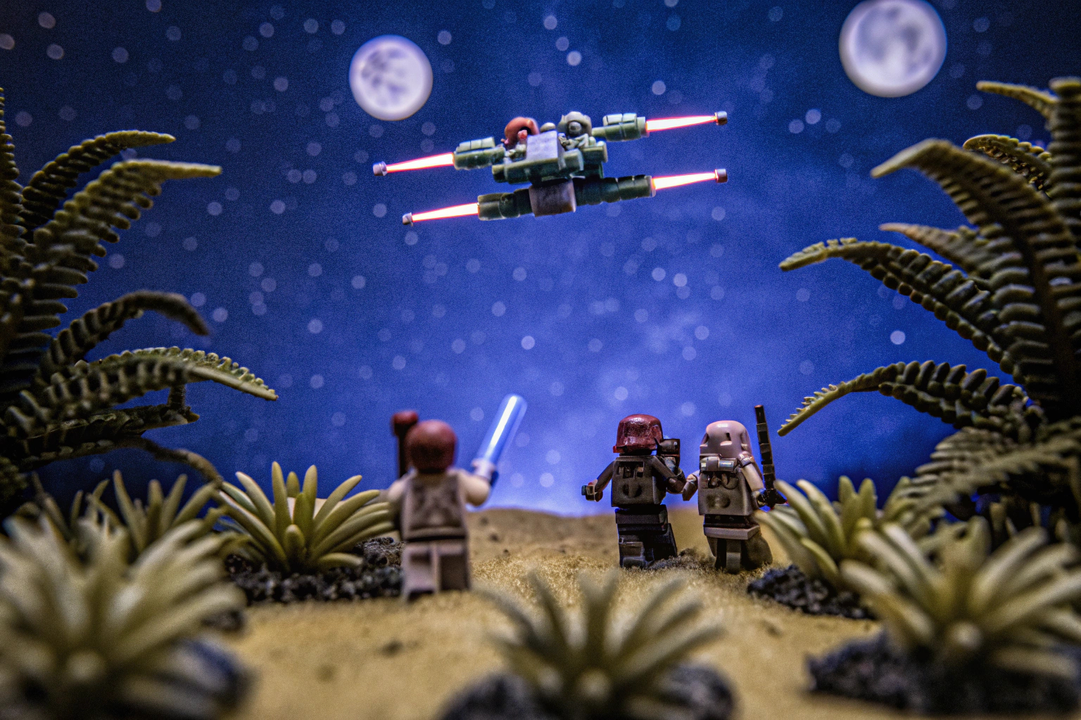 Ein spannendes LEGO Star Wars™ Szenario mit Jedi-Rittern und ihren Abenteuern. LEGO Star Wars™ Jedi-Abenteuer