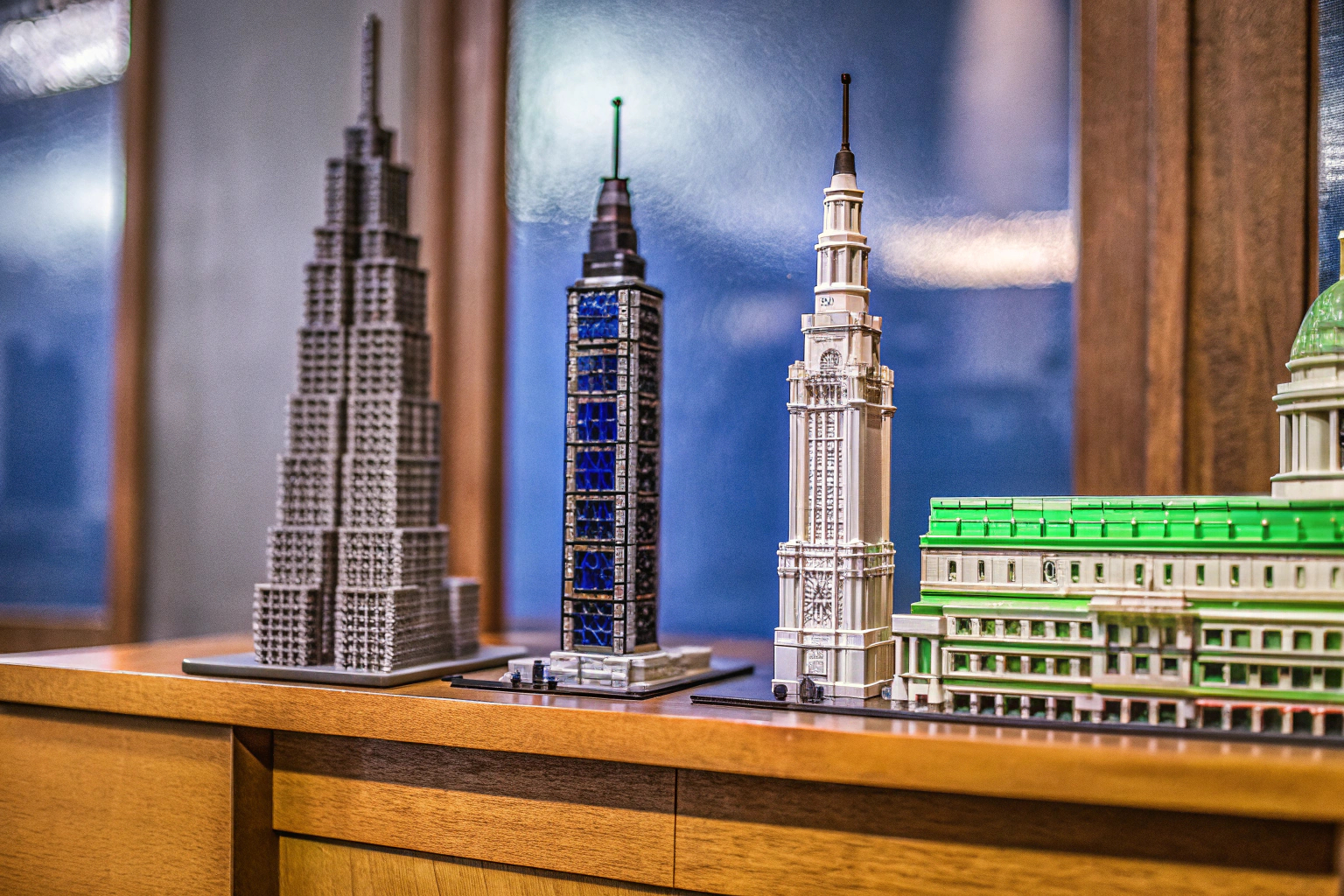 Sammlung von LEGO Architecture Modellen