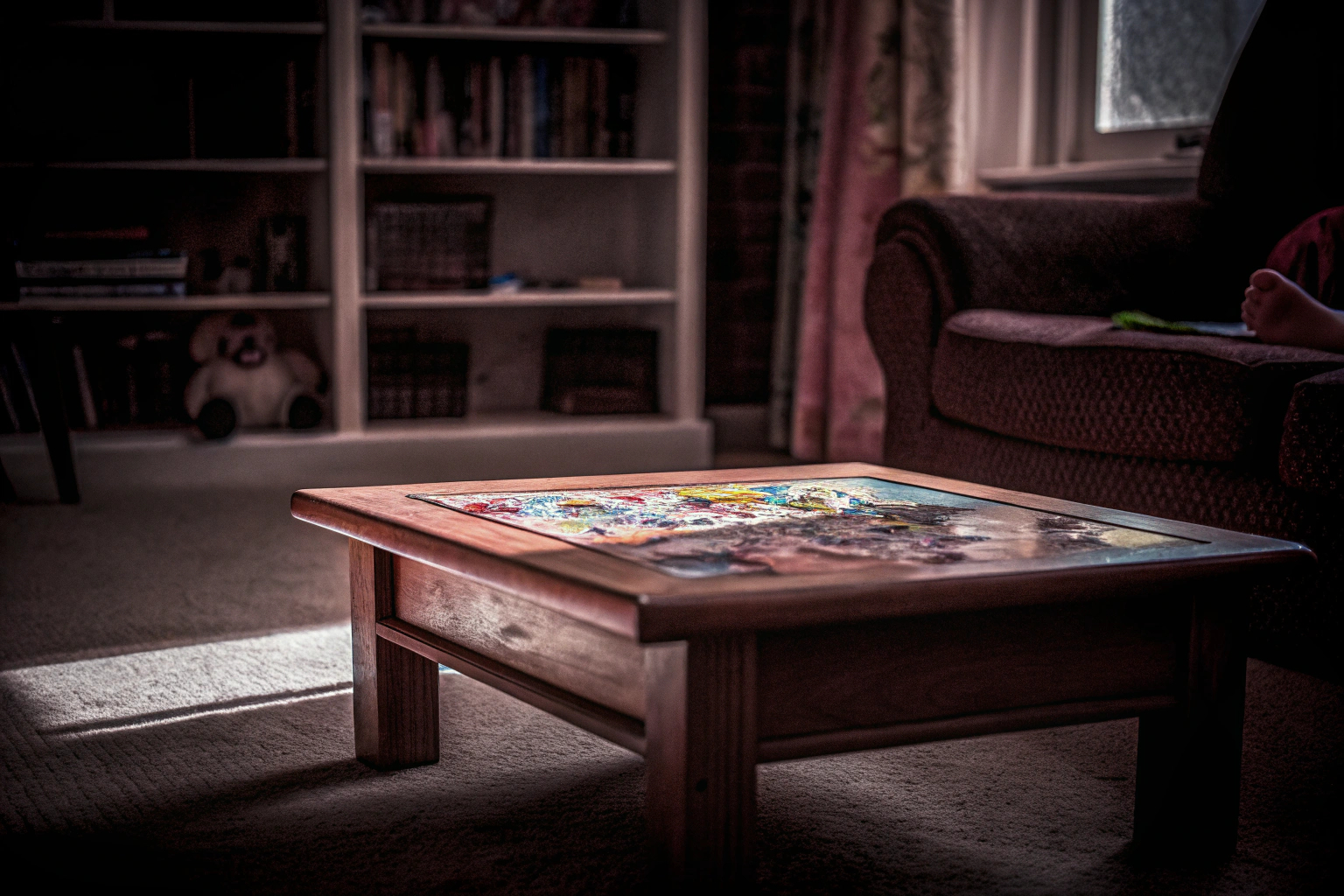 Familie, die gemeinsam ein Brettspiel spielt. Familie beim Brettspiel