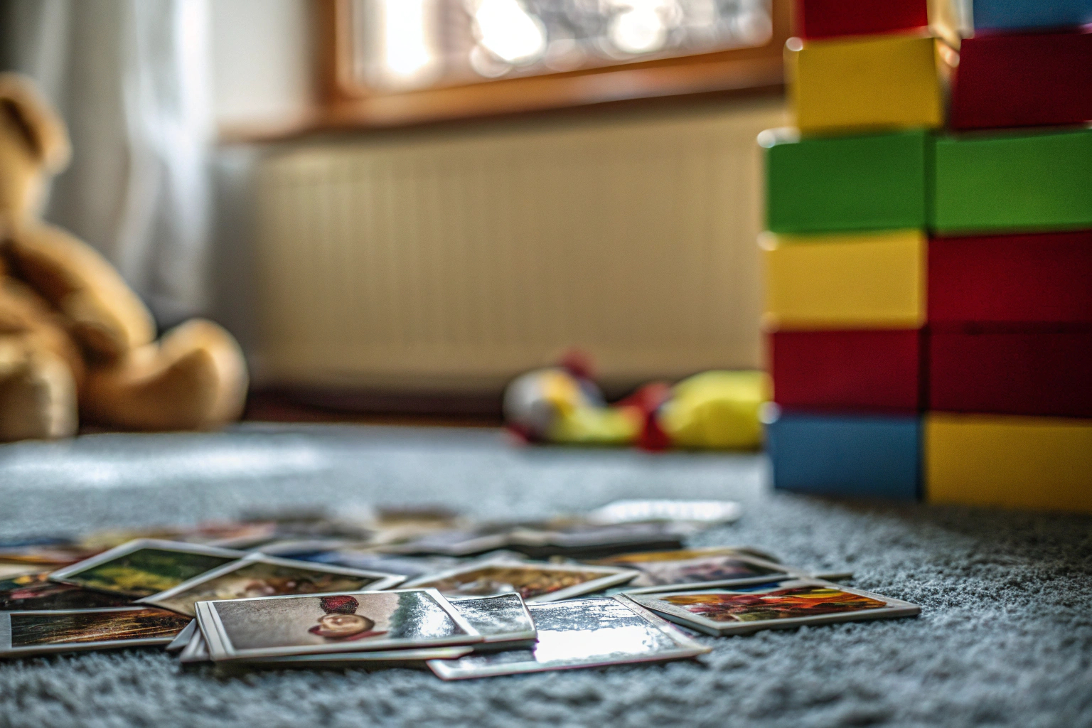 Kinder, die das Memospiel spielen und sich über ihre Fortschritte freuen. Kinder spielen Memospiel