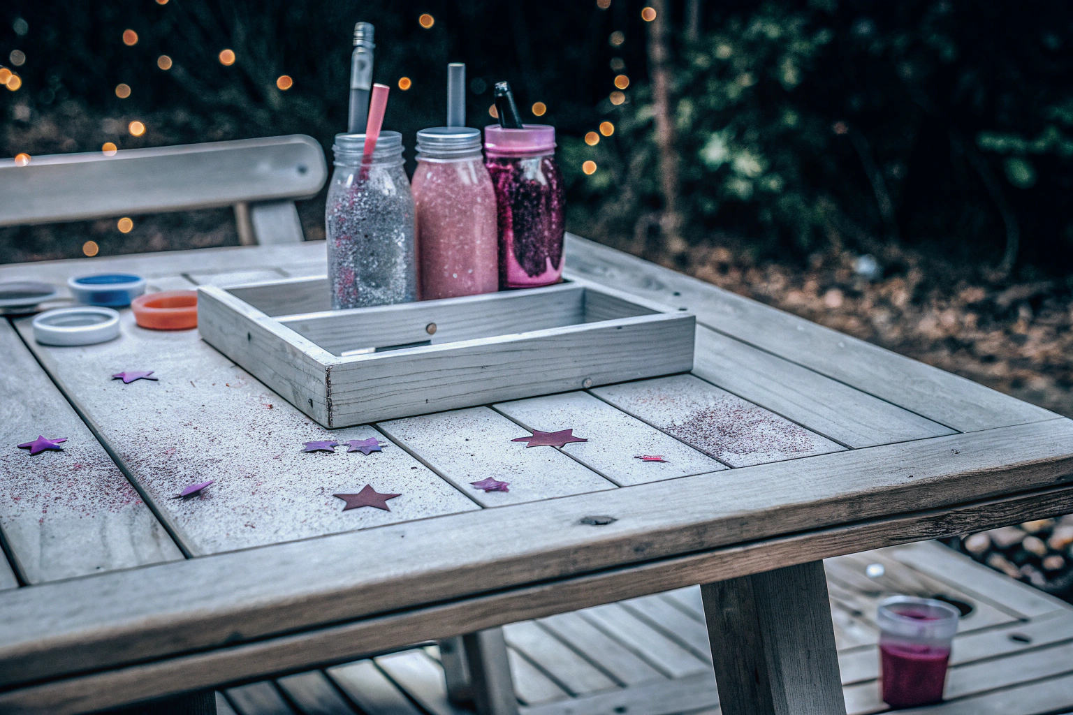 Kinder, die mit einem Zaubertrank-Set experimentieren Kinder mit DIY Zaubertrank-Set