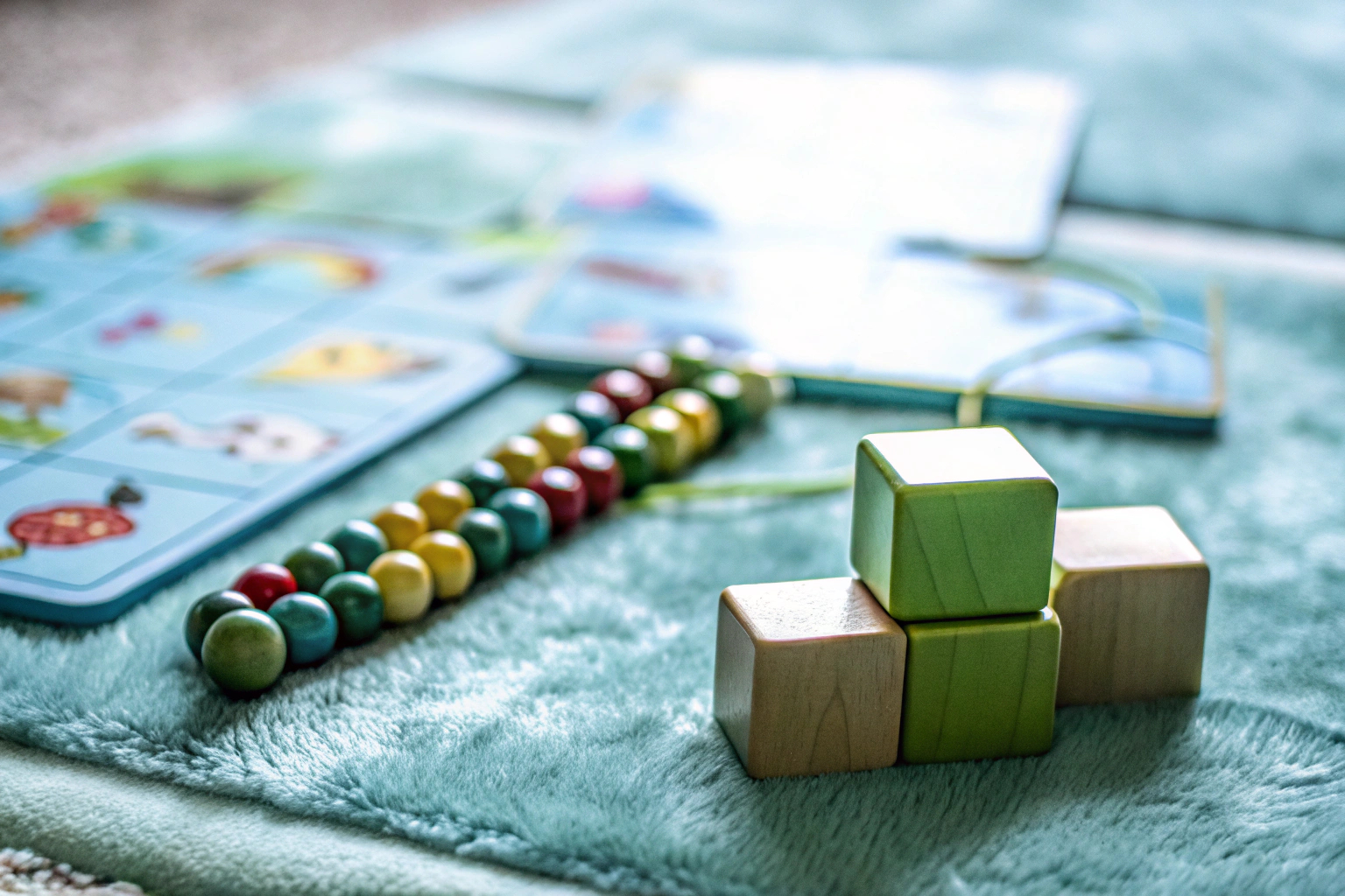 Kinder, die mit Feinmotorik-Spielzeug spielen. Kinder spielen mit Feinmotorik-Spielzeug
