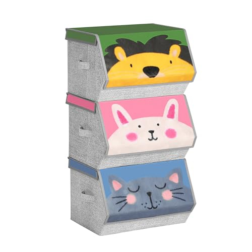 SONGMICS Aufbewahrungsboxen 3er Set