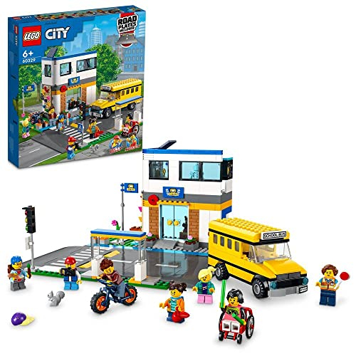 Lego 60329 City Schule mit Schulbus