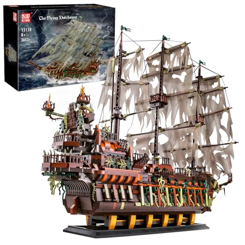 Mould King Springendes Kreatives Piratenschiff des Holländers