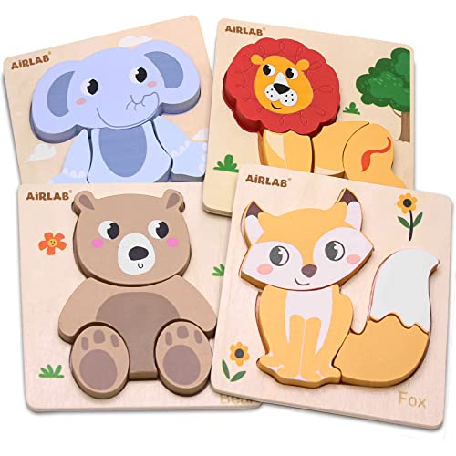 Airlab Holzpuzzle Holzspielzeug für Kinder