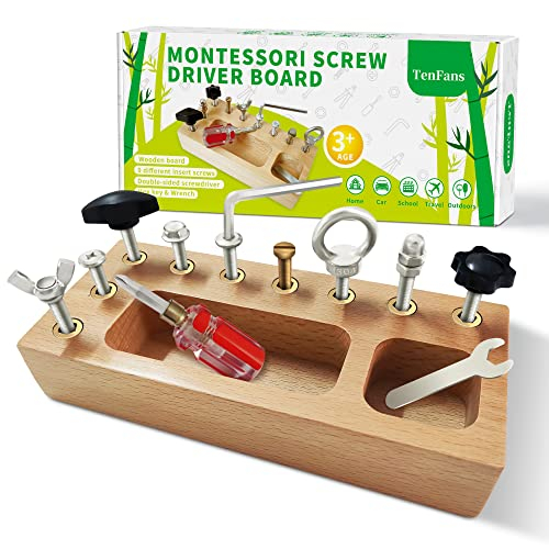 Montessori Schraubendreherbrett von TenFans