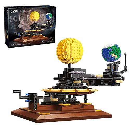 CaDA Klemmbausteine c71004w Technik Sonnensystem Set