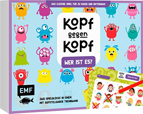 Der ultimative Spielblock: Kopf gegen Kopf – Wer ist es?