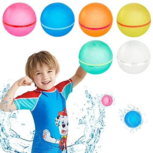 6 Stück Wasserbomben Selbstschließend