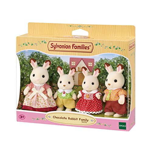 Sylvanian Families L5655 Schokoladenhasen Familie NEU