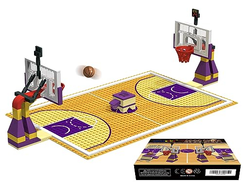 Building Block Bildung Spielzeug für Basketball Court Baseplates