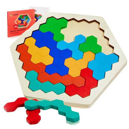 CUBIDI® Kreatives Montessori Tangram Hexagon