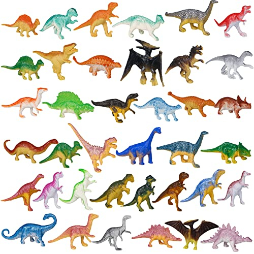 FANTESI 39 Stück Dinosaurier Figuren
