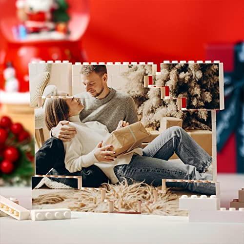 VEELU Personalisierte Bausteine mit Foto Puzzle