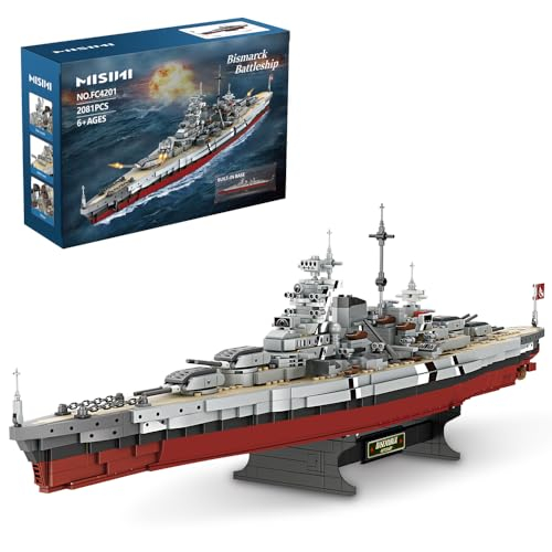 MISINI Technik FC4201 Deutsches Schlachtschiff Bismarck