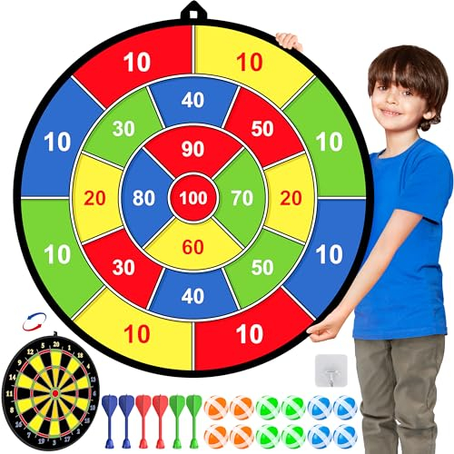 29" Doppelseitige Dartscheibe Kinder Game