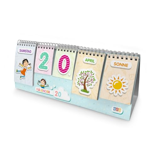 Kinder Kalender -Zeitlos Illustrierte Karten