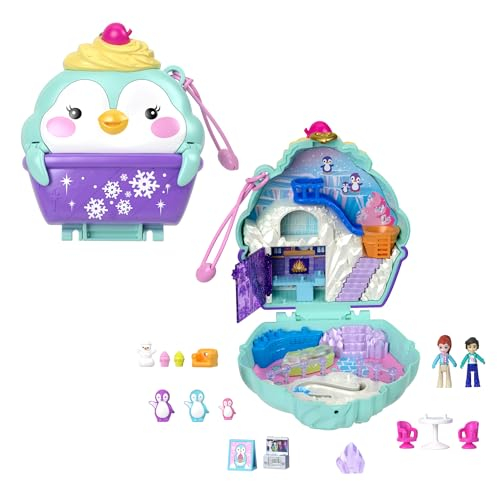 Polly Pocket Winterliche Pinguin Schatulle