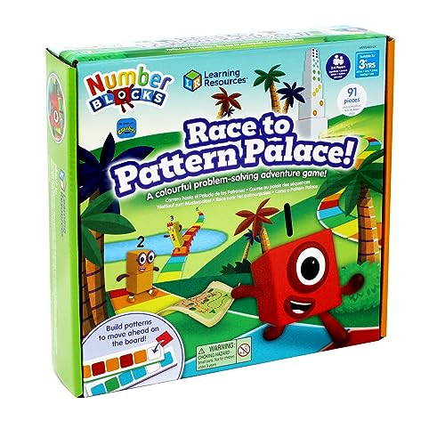 Learning Resources HM95400-UK Brettspiel „Wettlauf zum Musterpalast“