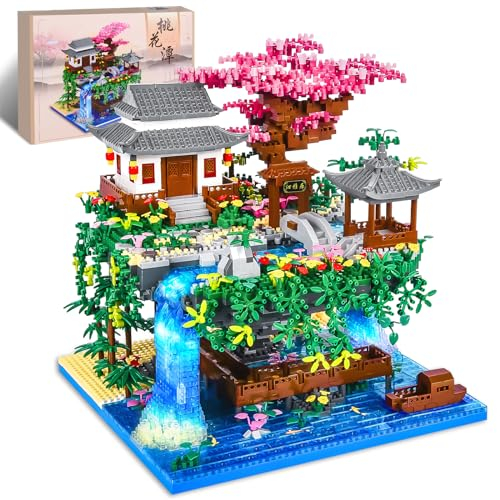 FORMIZON 3320PCS Micro Bausteine Botanical Garten-Set