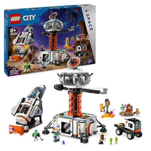 LEGO City Raumbasis mit Startrampe