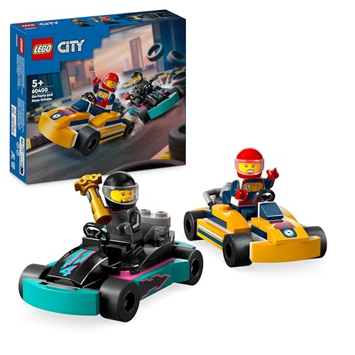 LEGO City Go-Karts mit Rennfahrern