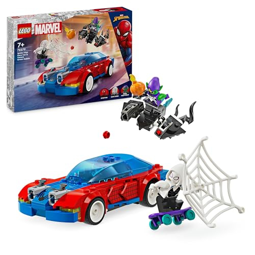 LEGO Marvel Spider-Mans Rennauto & Venom Green Goblin