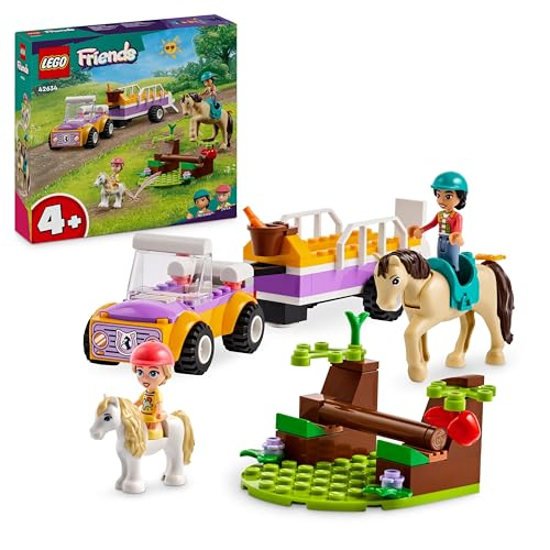 LEGO Friends Pferde- und Pony-Anhänger