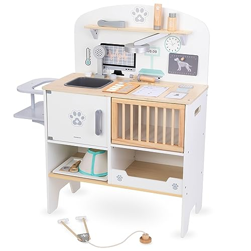 Mamabrum Tierkrankenhaus - Set aus Holz