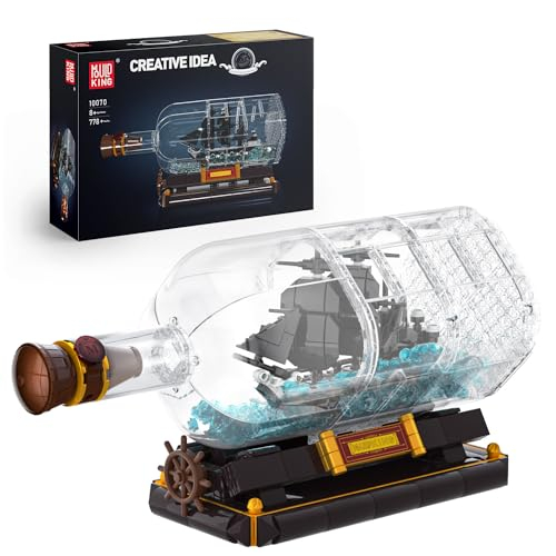 Mould King 10070 Piratenschiff in Flasche