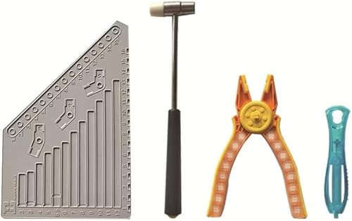 Technik Ersatzteile Set, 4PCS Bausteine Hilfswerkzeug Set