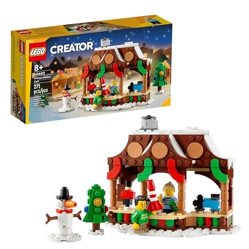 LEGO Wintermarktstand GWP