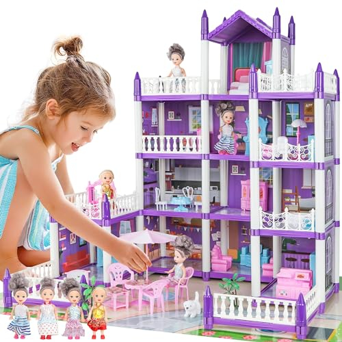 Puppenhaus für Mädchen, Prinzessin Puppenhäuser