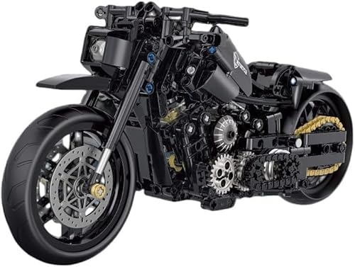 KeKeDuo Technik Motorrad Bausteine Supermotorrad
