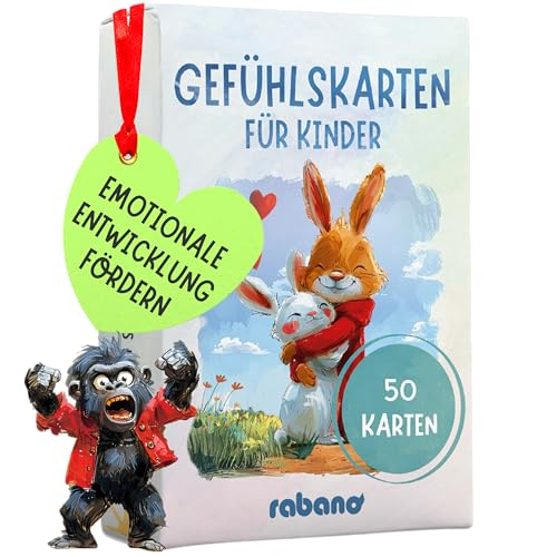 50 Gefühlskarten für Kinder