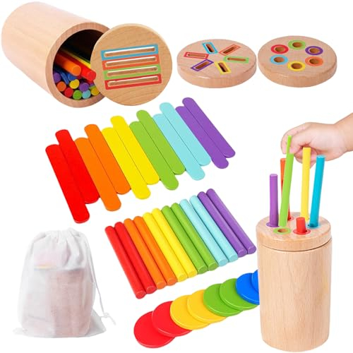 Montessori Spielzeug, 37 Stück