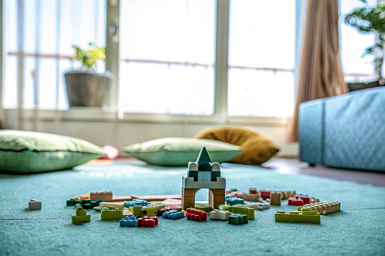 Therapeutisches Spielen unterstützt die Entwickling von Kindern auf spielerische Weise. Therapiespielzug in Aktion